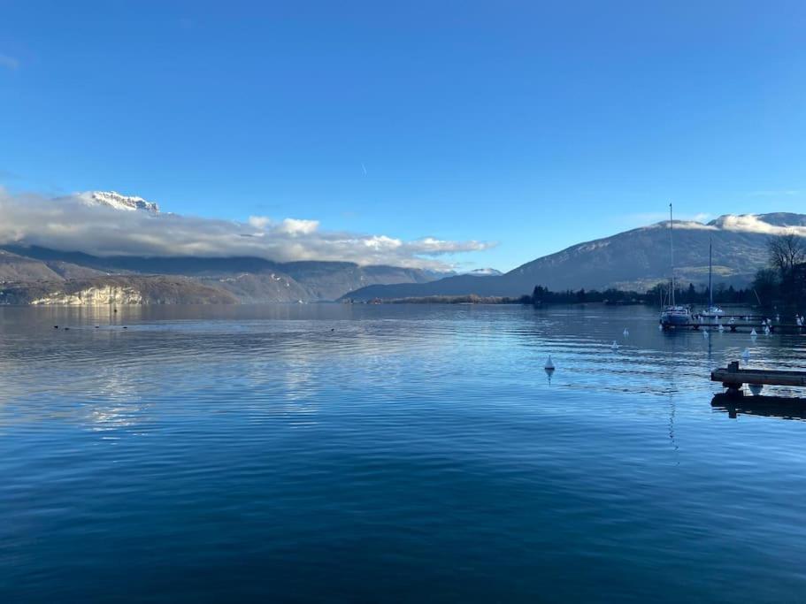 Bel Apt Terrasse A 2 Pas Du Lac Sévrier Exteriér fotografie